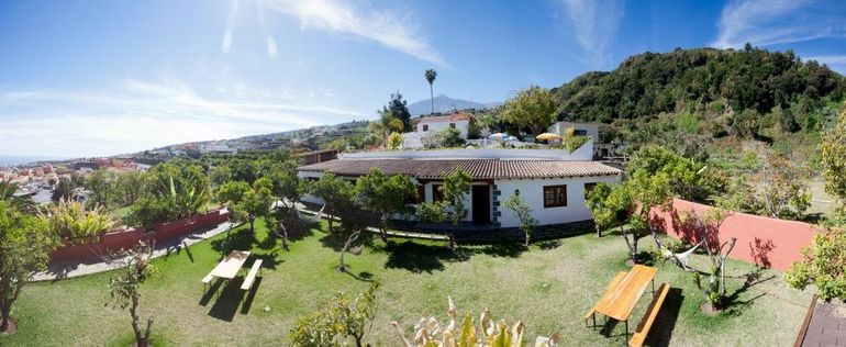 Principal Overview and Teide volcano and gardens.