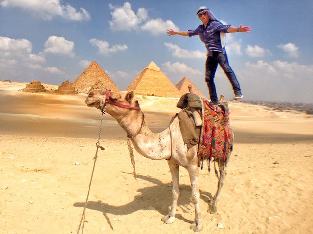 Joy has one way..Egypt