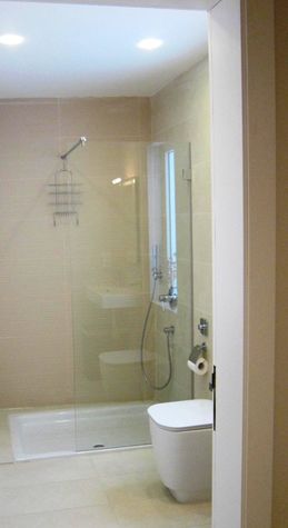 the shower room