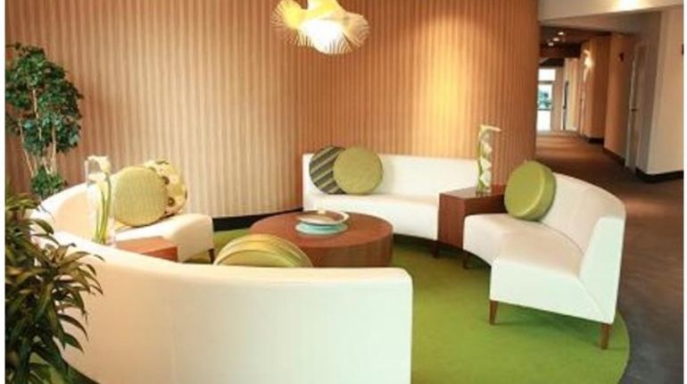 An elegant lobby will greet you upon your arrival