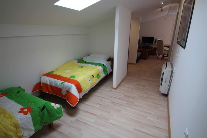 sleeping area