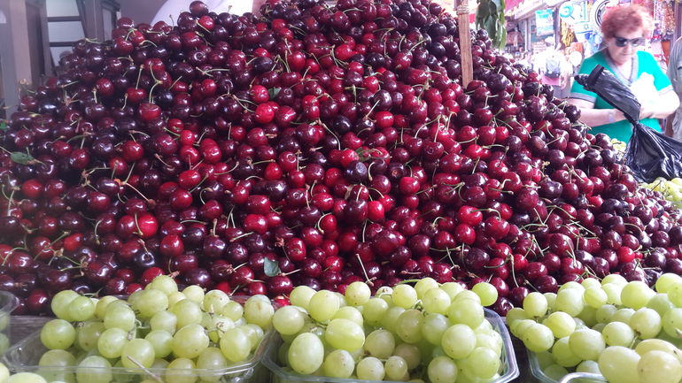 Colorful Carmel market