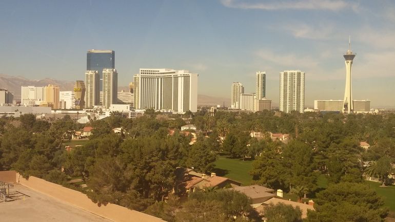 View of North end of Strip