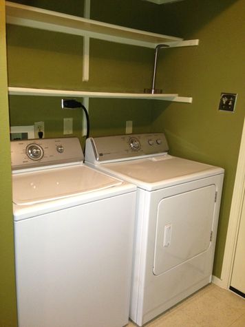 Washer and Dryer in each unit