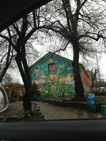 Christiania's Enterance, 1 minute walk