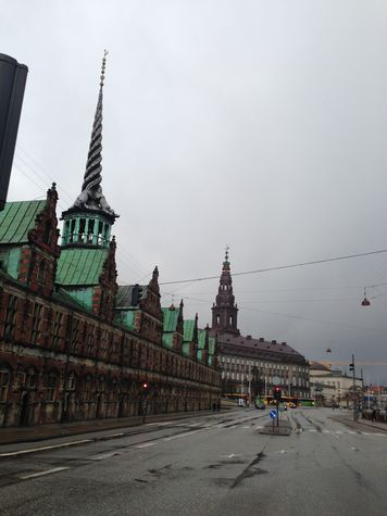 Børsen, The Old Stock exchange, and the Parlament