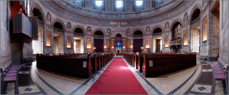 Marble Church, inside