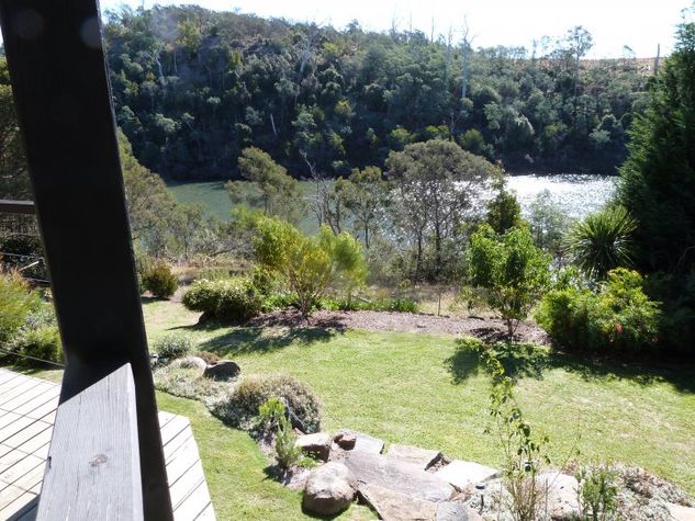 Balcony view South Esk River