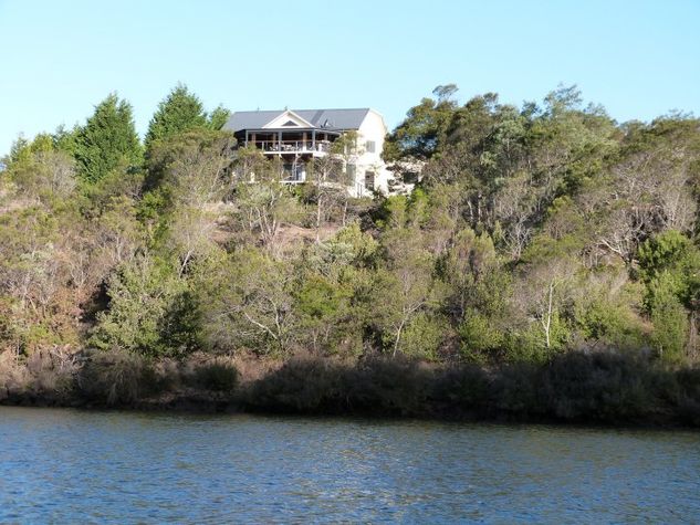 B&B from the river