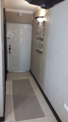 Entrance to condo