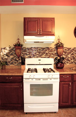 All new kitchen