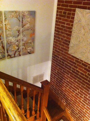 Stairs to second floor