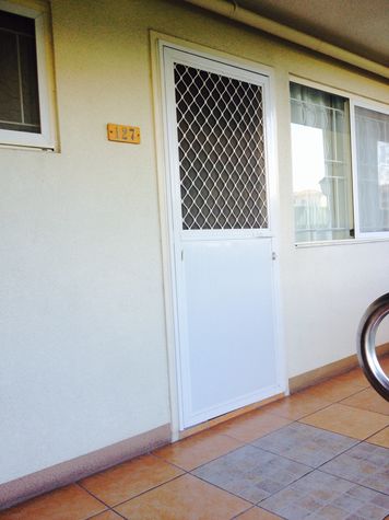 exterior of unit