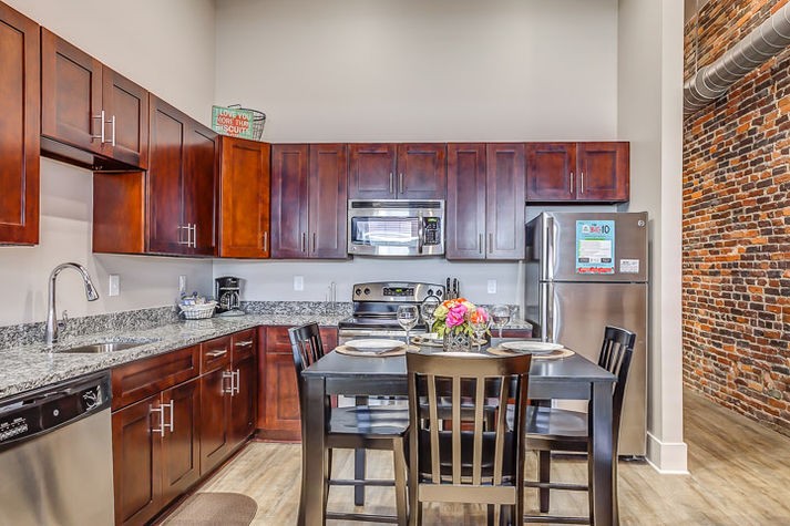 Kitchen of Banner Lofts by Stay Alfred
Kitchen of Banner Lofts by Stay Alfred