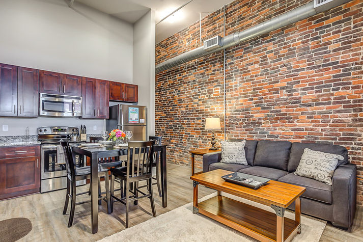 Living room of Banner Lofts by Stay Alfred
Living room of Banner Lofts by Stay Alfred