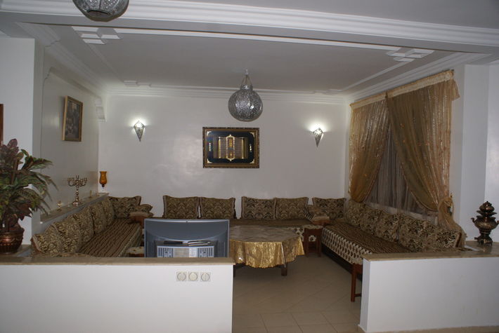 Moroccan style livingroom ground floor