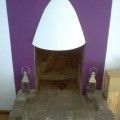 casa fuga fire place inside