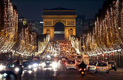 The Champs Elysees at Christmas
The Champs Elysees at Christmas