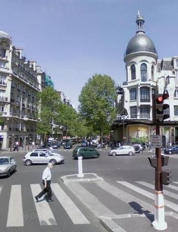 Location of Le Triomphe Elysees