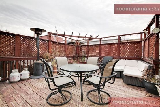 Deck--often available with advance request