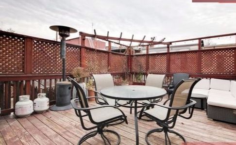 Deck--often available with advance request