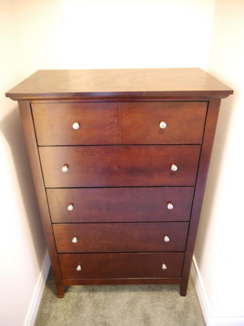 Full dresser chest.