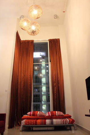 Floor to ceiling windows