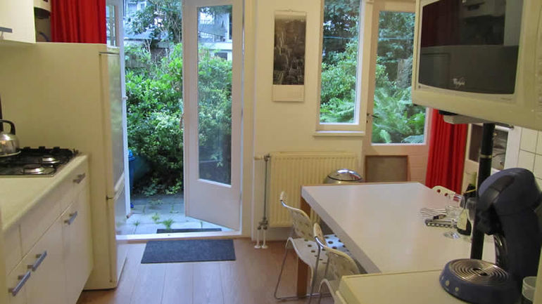 Why not sit in the garden with your cup of tea or coffee, or even a glass of wine?