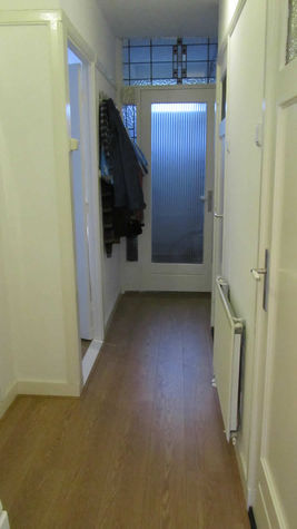 Hall view from kitchen to front door