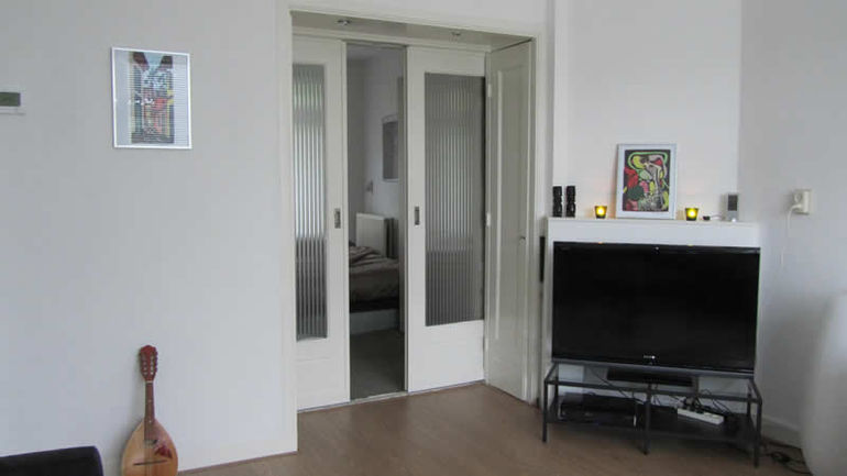 double bedroom accessible from the living room