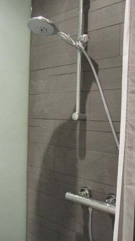 Brand new shower!