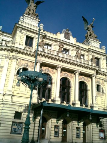 Vinohrady Theatre, 200m far from the apartment