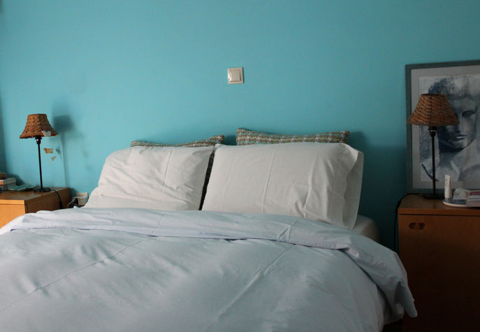 bedroom, coco-mat eco-material bed