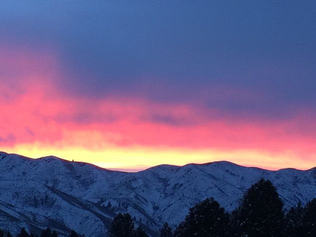 Typical sunrise