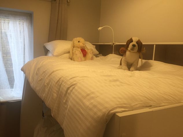 Second bedroom with bunk beds