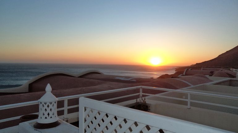 Sunset over the Atlantic
