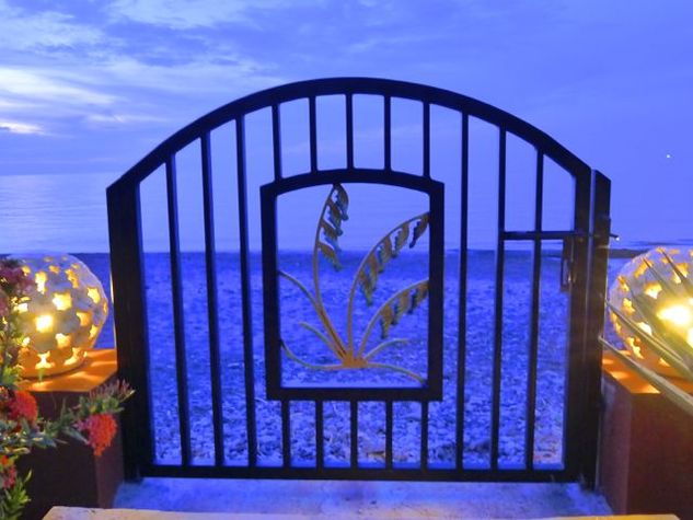 Your access to the beach from the villa garden