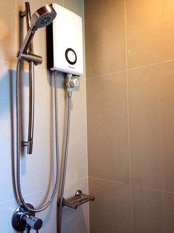 Relax in the shower as you wash away the day's stress/fatigue