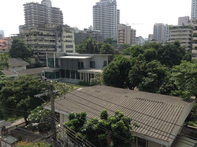 View from our second balcony