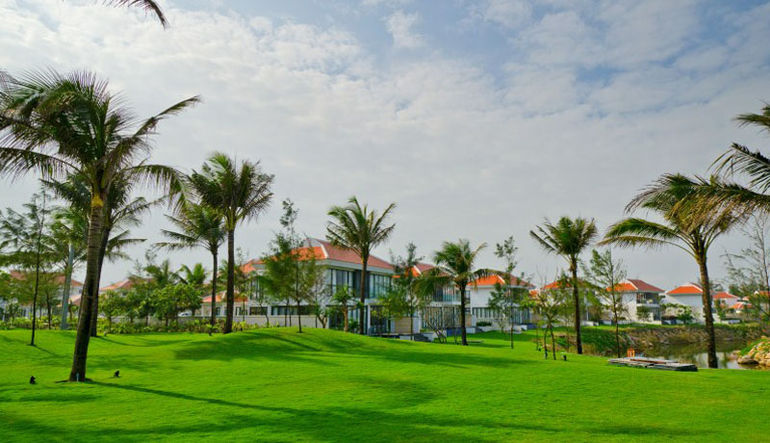 The Ocean Villas Resort is a green living space.