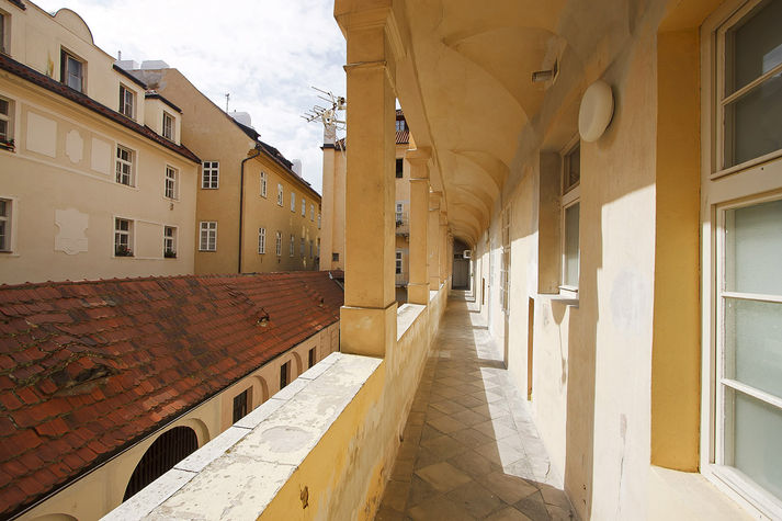 outside apartment