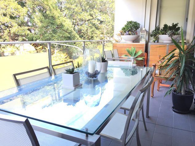 Large balcony to enjoy meals to just relax at the end of your day