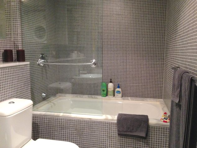Guest own bathroom with shower and bathtub
