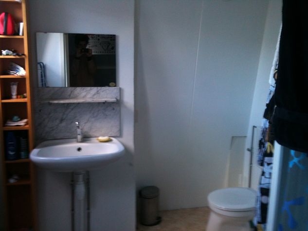 The bathroom