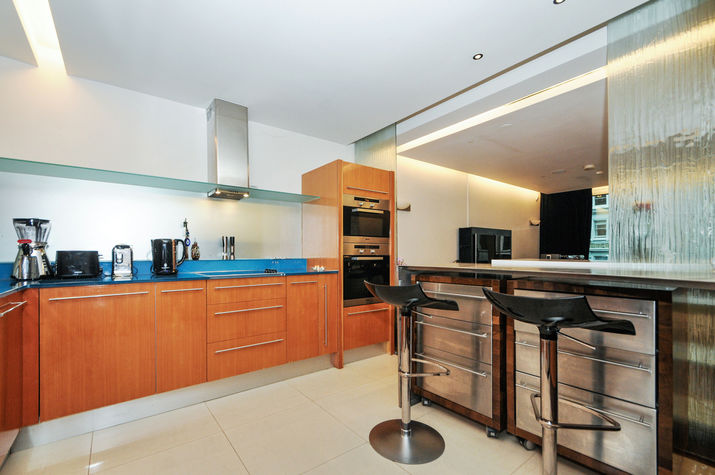 Open plan kitchen 