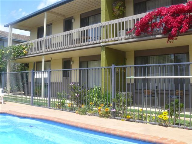 Front of units
