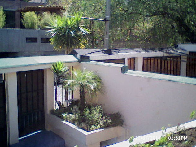 View to the front of house