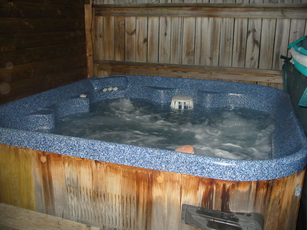 Hot Tub on back deck