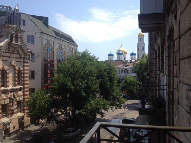 view from the balcony