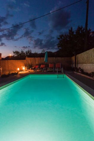 Private swimming pool